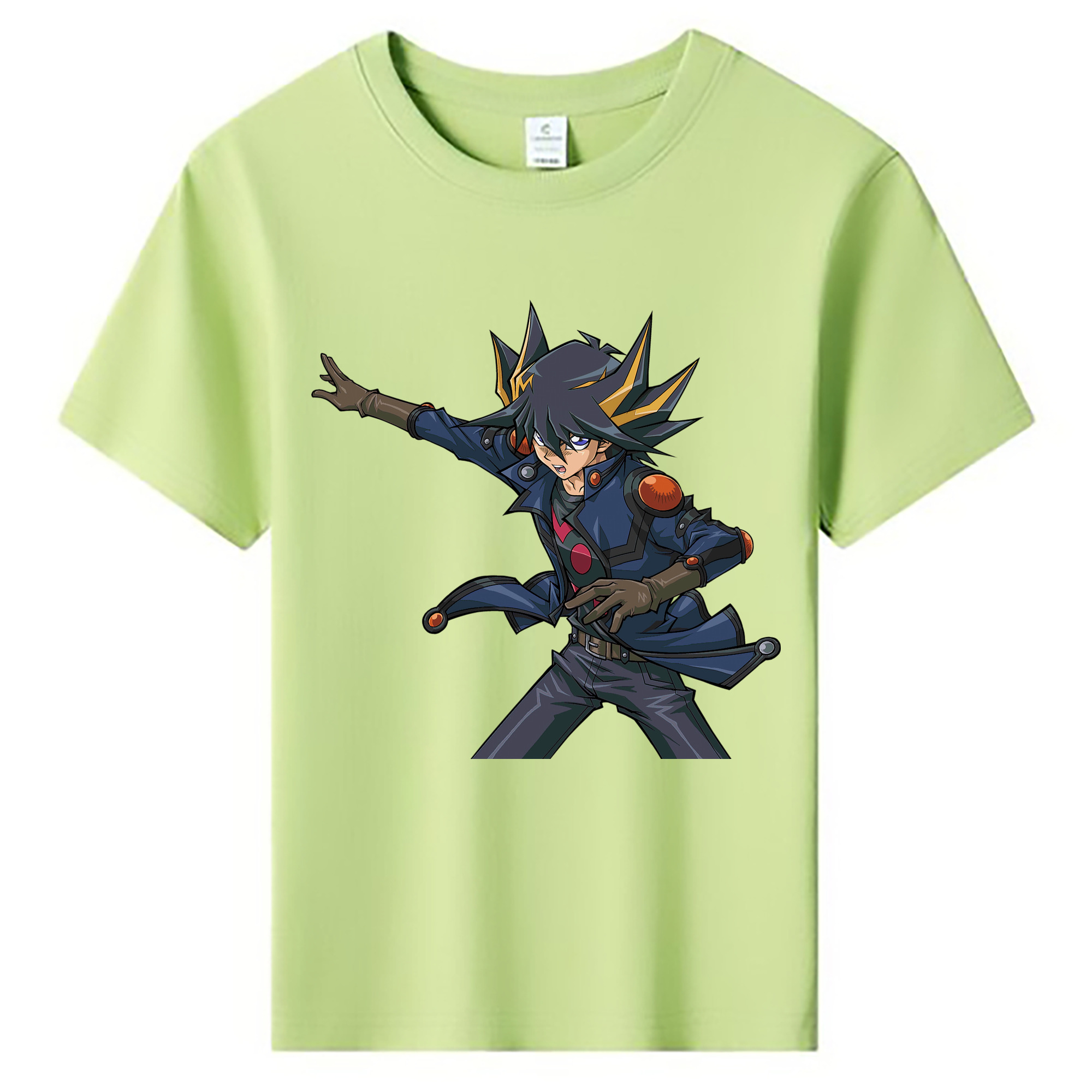 （画像用） 遊☆戯☆王 Yu-Gi-Oh! 綿100％キッズTシャツ（フロントプリント）